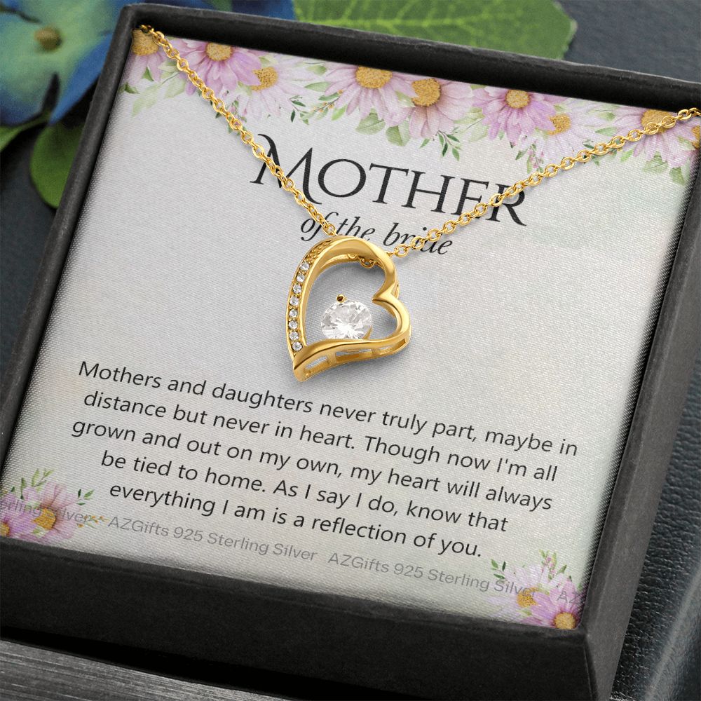 Mother Of The Bride Gift, Mother Of The Bride, Mother Of The Bride Gifts, Gift For Mother Of The Bride, Mother Of Bride Jewelry Forever Love Necklace