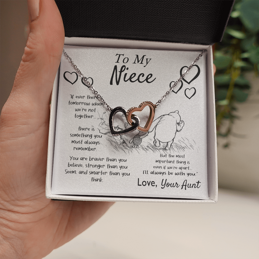 To My Niece, Niece Gift From Aunt, Niece Necklace, Niece Birthday Gifts