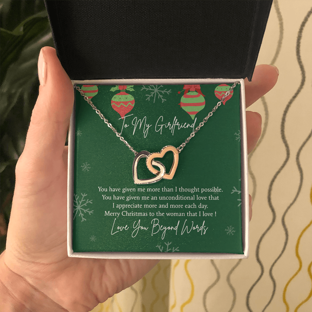 Christmas Gift for Girlfriend Necklace Gifts for Girlfriend, Girlfriend Birthday