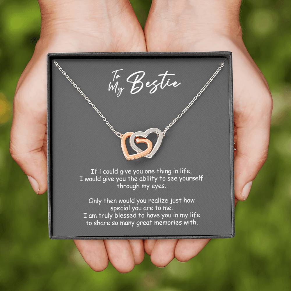 Necklace For Best Friend Soul Sister Birthday Gift for Bestie BFF Bridesmaid
