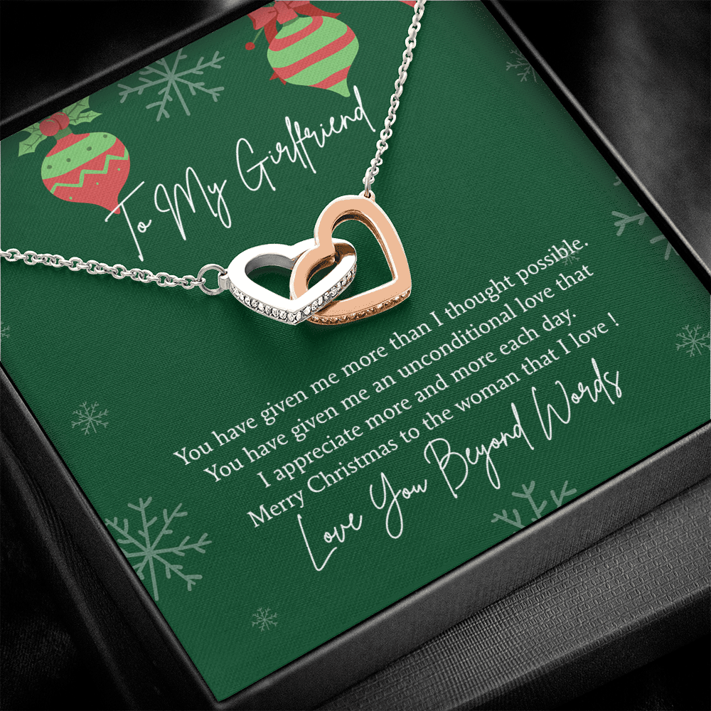 Christmas Gift for Girlfriend Necklace Gifts for Girlfriend, Girlfriend Birthday
