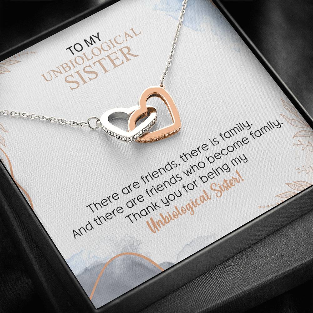 Best Friend Necklace For Unbiological Sister Soul Sister Gift Bestie Birthday