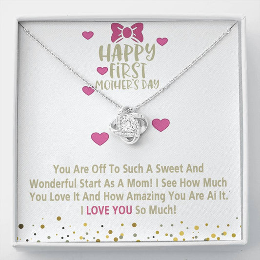 Happy First Mother's Day Gift New Mom Gift Jewelry Baby Shower Gift For Mommy