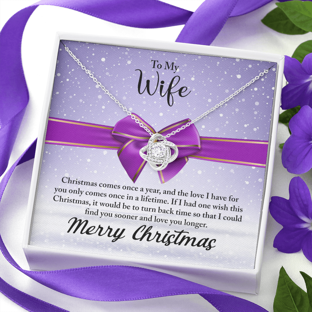 To My Wife Necklace Gifts For Wife Christmas Gift Necklace Jewelry For Wife