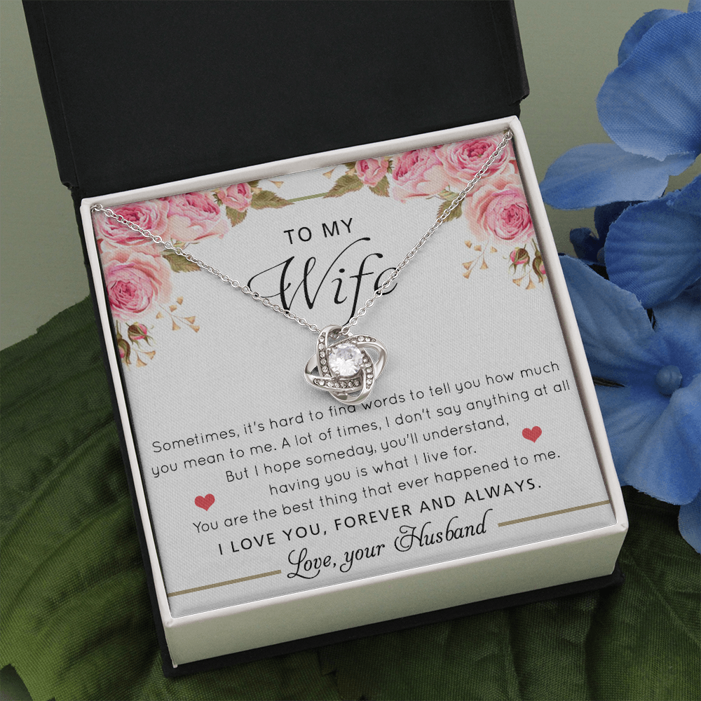 To My Wife Necklace Gift For Wife Birthday Gift For Wife Romantic Gifts For Her