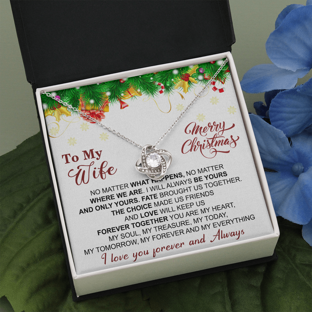 To My Wife Necklace Gifts For Wife Christmas gift for Wife Jewelry For Wife