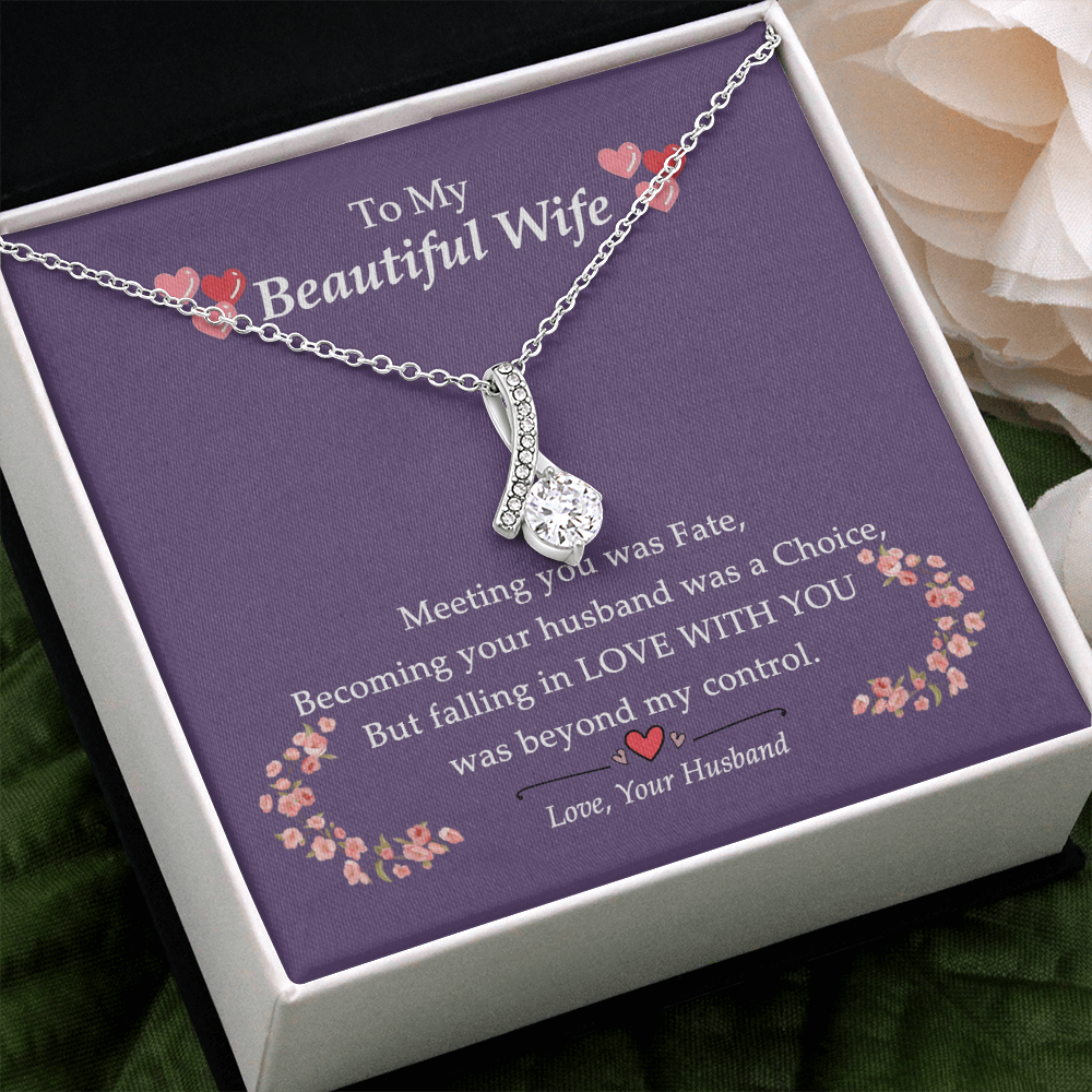To My Wife Alluring Beauty Necklace for Wife Necklace for Wife Jewelry for Wife 175079372528