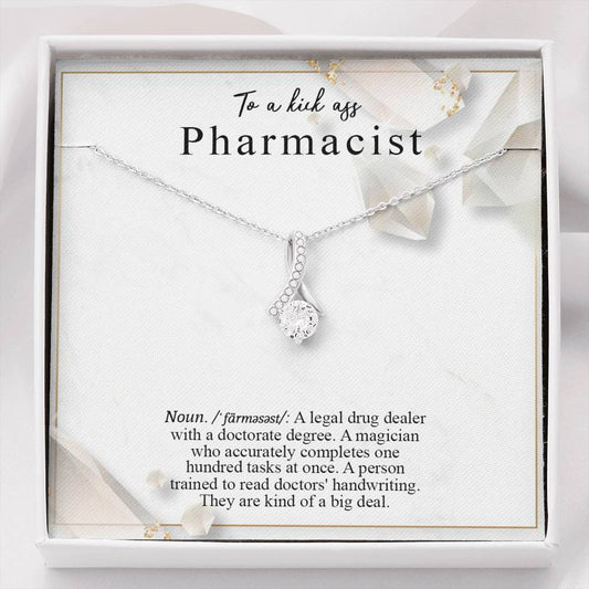 Pharmacist Gift, Pharmacist Necklace Gift, Pharmacist Graduation Gift, Sterling Silver necklace Alluring Beauty Necklace!