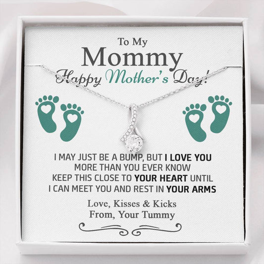 Mom To Be Mothers Day Gift From Baby Alluring Beauty Necklace New Mom Gift