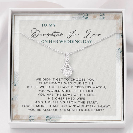 Wedding Gift From mother On Wedding Day To My Daughter-in-law Wedding Day