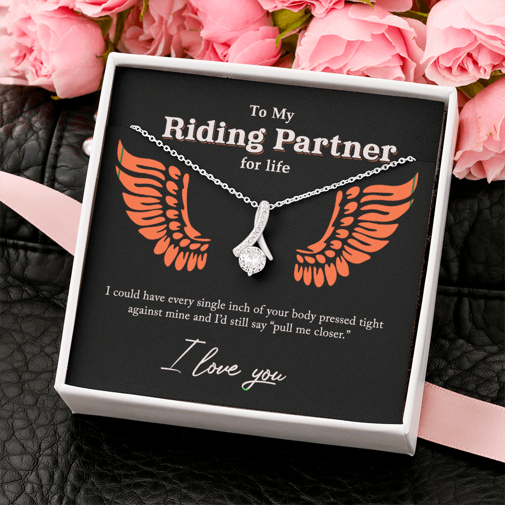 Message Card and Gift Box To My Riding Partners For Life Motorcycle Girlfriend