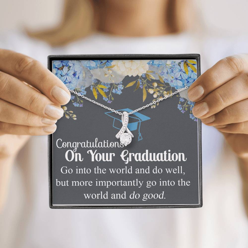 Graduation Gift Necklace For Girls, Graduation Jewelry, College, High School 0605Thuy