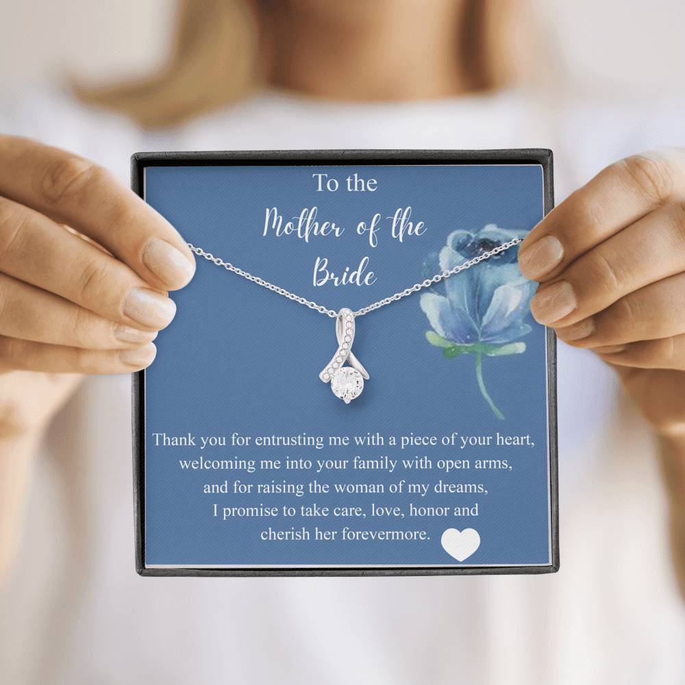Mother Of The Bride Gift From Groom, Alluring Beauty Necklace, Future Mom