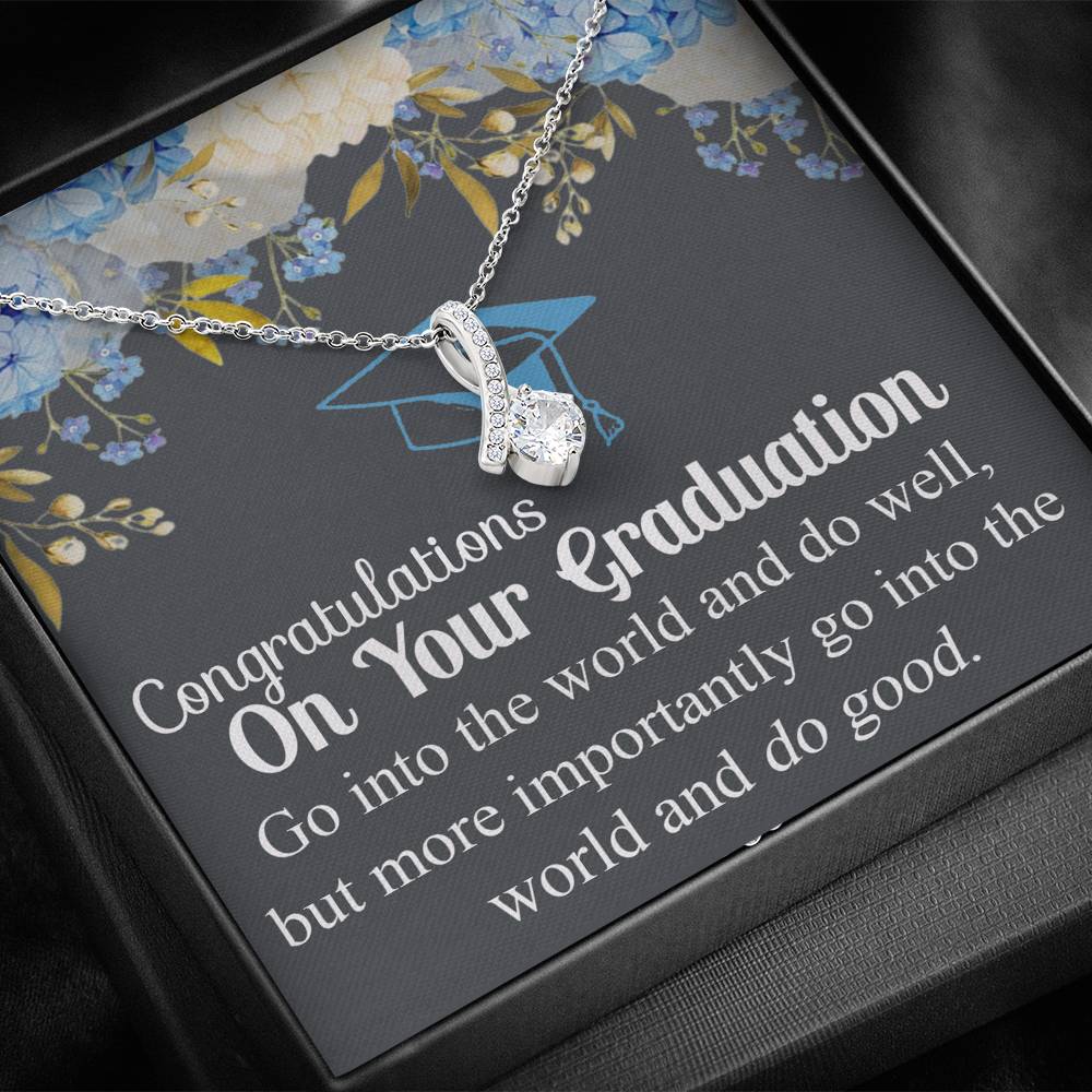 Graduation Gift Necklace For Girls, Graduation Jewelry, College, High School 0605Thuy