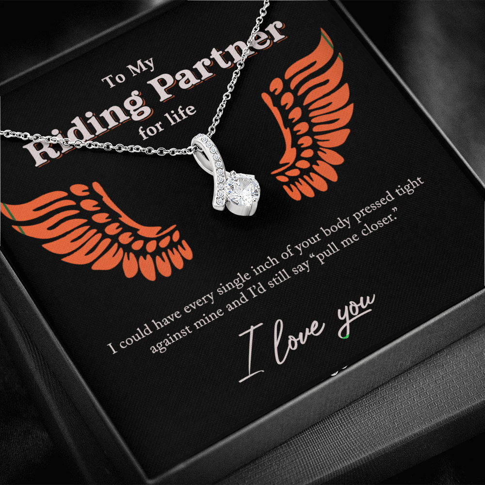 Message Card and Gift Box To My Riding Partners For Life Motorcycle Girlfriend