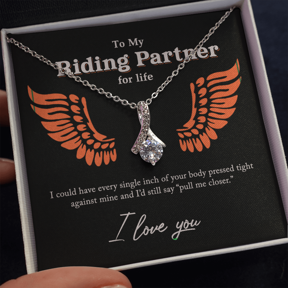 Message Card and Gift Box To My Riding Partners For Life Motorcycle Girlfriend