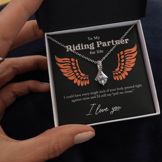 Message Card and Gift Box To My Riding Partners For Life Motorcycle Girlfriend
