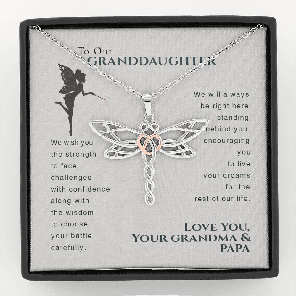 To Our Granddaughter Gift From Grandma And Papa