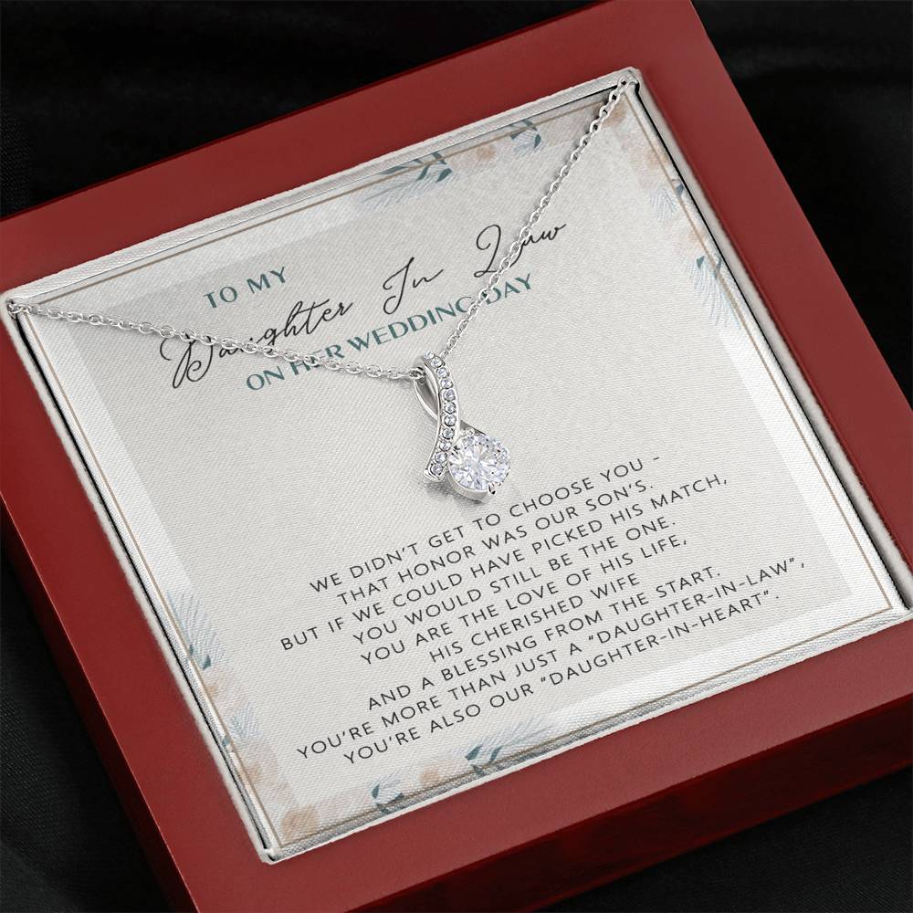 Wedding Gift From mother On Wedding Day To My Daughter-in-law Wedding Day