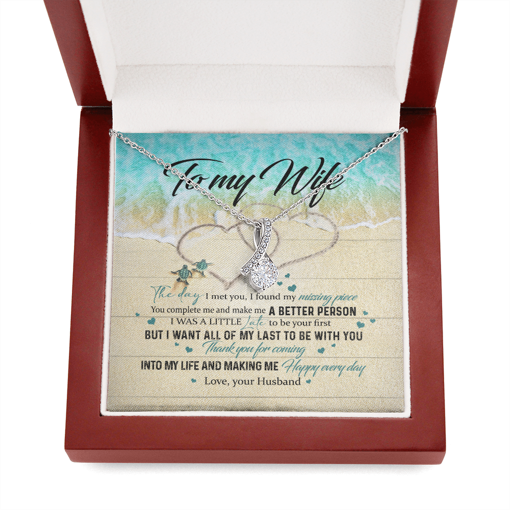 To My Wife Gift Alluring Necklace Valentines Gift For Wife Necklace For Women