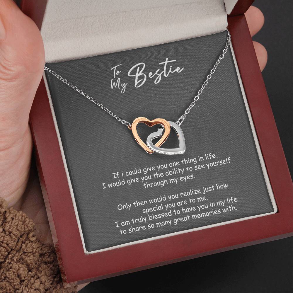 Necklace For Best Friend Soul Sister Birthday Gift for Bestie BFF Bridesmaid