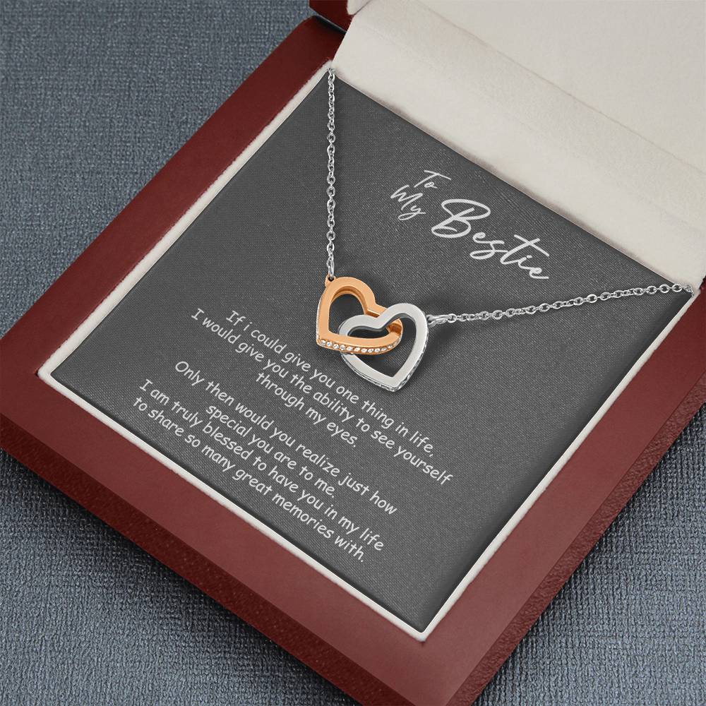 Necklace For Best Friend Soul Sister Birthday Gift for Bestie BFF Bridesmaid