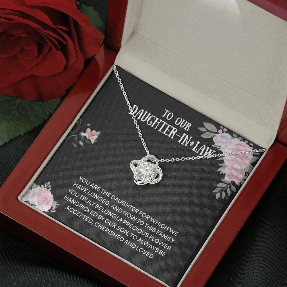To Our Daughter-in-law Necklace from Mother-in-law Daughter-in-law Birthday Gift